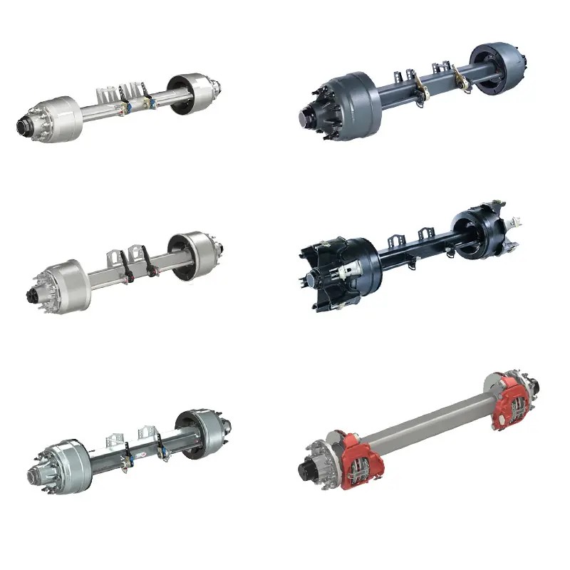 Kedu ka Trailer Axles si arụ ọrụ? Ịghọta Isi Akụkụ nke Semi-trailers